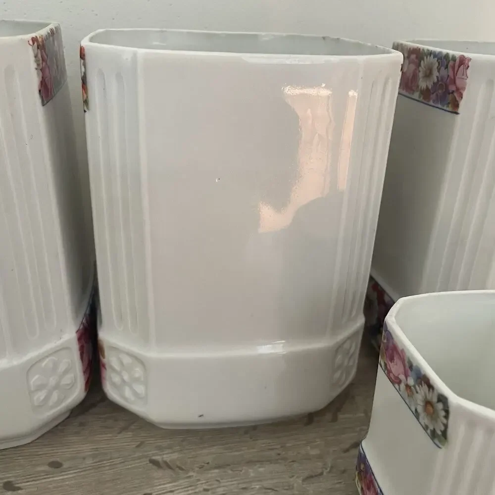 Vintage MZ Altrohlau Czechoslovakia CMR coffe Tea Canister set kerag Carlsbad